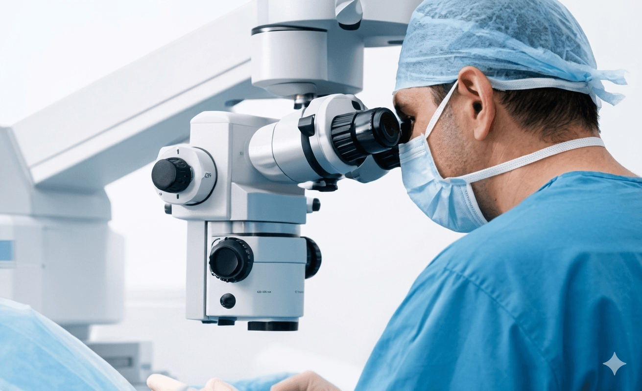 Médico especialista em oftalmologia